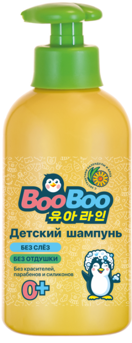 Детский шампунь, BooBoo, 500мл