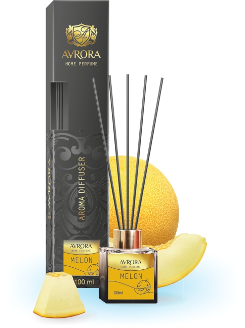 "Avrora Home Perfume"  Аромадиффузор  «Melon», 100мл.