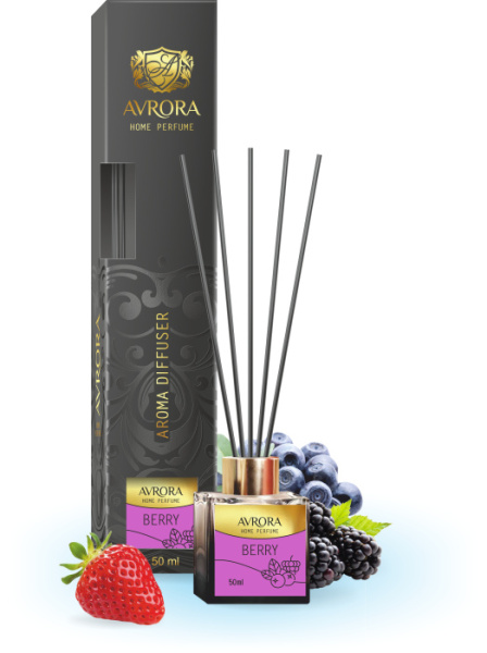 "Avrora Home Perfume"  Аромадиффузор  «Berry», 50мл.