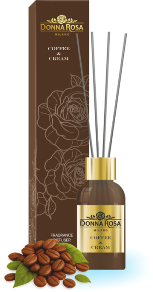  Аромадиффузор "Coffee & Cream", "Donna Rosa", 65мл.