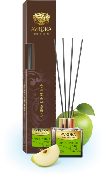 "Avrora Home Perfume"  Аромадиффузор  «Apple Punch», 100мл.